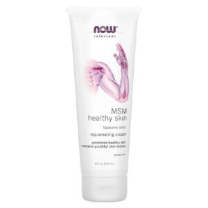 NOW Foods Solutions MSM Pele Saudável Loção Lipossômica 237 ml (8 fl oz)