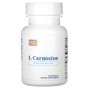 Advance Physician Formulas L-Carnosina 500 mg 30 Cápsulas