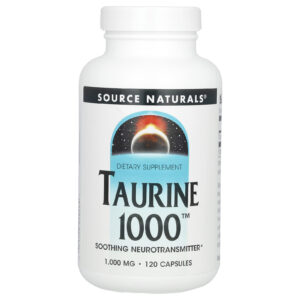 Source Naturals Taurina 1000 1.000 mg 120 Cápsulas