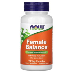 NOW Foods Feminino Balance 90 Cápsulas Vegetais