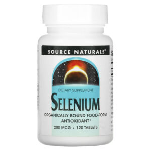 Source Naturals Selênio 200 mcg 120 tabletes