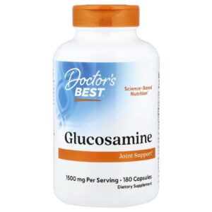 Doctors Best Glicosamina 180 Cápsulas (750 mg por Cápsula)