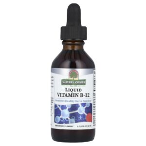 Natures Answer Vitamina B-12 Líquida 1.000 mcg 60 ml (2 fl oz)