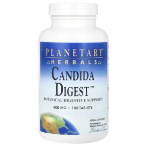 Planetary Herbals Candida Digest™ 180 Comprimidos