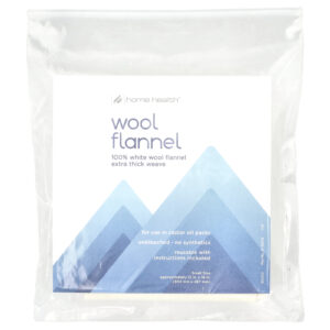 Home Health Flanela de lã Pequena 1 flanela