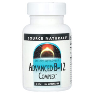 Source Naturals Complexo Avançado de B-12 5 mg 60 Pastilhas