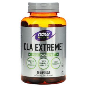 NOW Foods Sports CLA Extreme 90 Cápsulas Softgel
