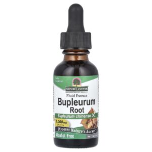 Natures Answer Raiz de Bupleurum Extrato Fluido Sem Álcool 1.000 mg 30 ml (1 fl oz)