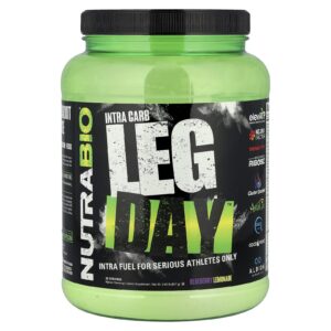 NutraBio Intra Carb Leg Day Limonada de Mirtilo 947 g (209 lb)