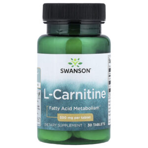 Swanson, L-Carnitina, 30 Comprimidos