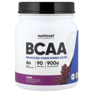 Nutricost Desempenho BCAA Uva 900 g (2 lb)