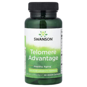 Swanson Telomere Advantage 60 Cápsulas Vegetais