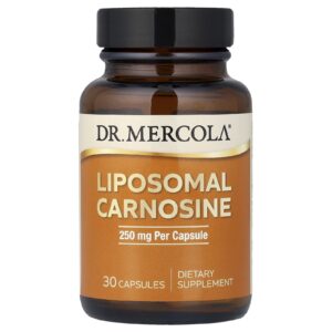 Dr. Mercola Carnosina Lipossomal 250 mg 30 Cápsulas