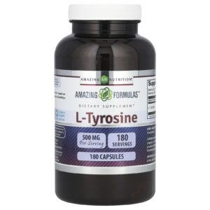 Amazing Nutrition Amazing Fomulas L-Tirosina 500 mg 180 Cápsulas