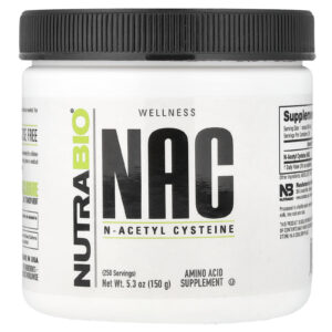 NutraBio, NAC, 150 g (5,3 oz)