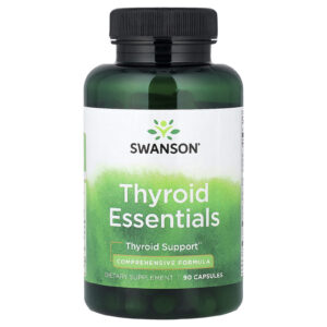 Swanson, Thyroid Essentials, 90 Cápsulas