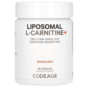 Codeage L-Carnitina+ Lipossomal 500 mg 90 Cápsulas