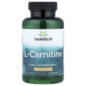 Swanson, L-Carnitina, 100 Comprimidos