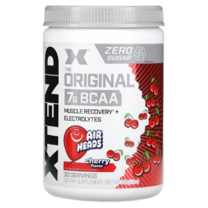 XTEND 7 g de BCAA Air Heads e Cereja 399 g (14 oz)
