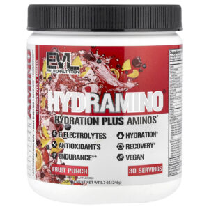 EVLution Nutrition HydrAmino® Ponche de Frutas 246 g (87 oz)