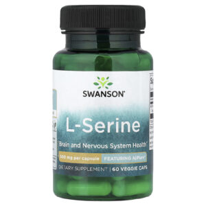 Swanson L-serina 500 mg 60 Cápsulas Vegetais