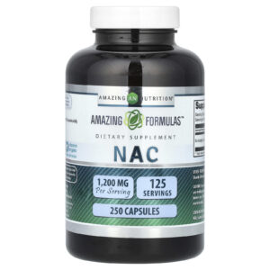 Amazing Nutrition NAC 250 Cápsulas (600 mg por Cápsula)