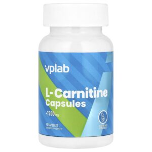 Vplab L-Carnitina 90 Cápsulas (500 mg por Cápsula)