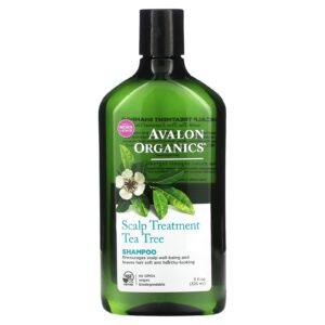 Avalon Organics Xampu Tratamento do Chá para Couro Cabeludo 11 fl oz (325 ml)