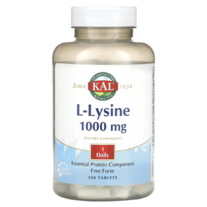 KAL L-lisina 1.000 mg 100 Comprimidos