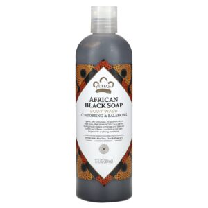 Nubian Heritage Sabonete Negro Africano Sabonete Líquido 384 ml (13 fl oz)