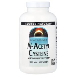 Source Naturals N-Acetil Cisteína 1.000 mg 180 Comprimidos