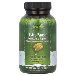 Irwin Naturals EstroPause Suporte à Menopausa 80 Cápsulas Softgel Líquidas