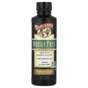 Barleans Ômega Gêmeo com Lignanas de Linhaça 355 ml (12 fl oz)