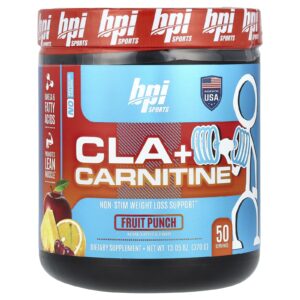 BPI Sports CLA + Carnitina Ponche de Frutas 370 g (1305 oz)