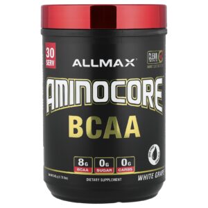 ALLMAX BCAA AMINOCORE™ Uva Branca 315 g (069 lb)