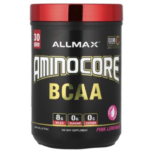 ALLMAX BCAA AMINOCORE™ Limonada Rosa 315 g (069 lb)