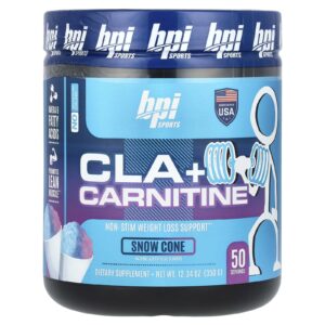 BPI Sports CLA + Carnitina Cone da Snow 350 g (1234 oz)