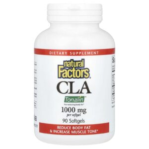 Natural Factors CLA 1.000 mg 90 Cápsulas Softgel