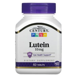 21st Century Luteína 10mg 60 Comprimidos