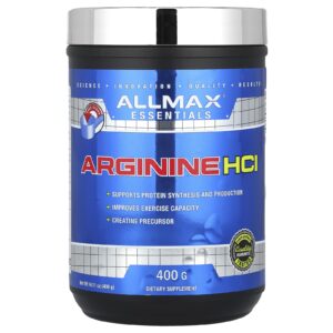 ALLMAX, Essentials, Cloridrato de Arginina, 400 g (14,11 oz)