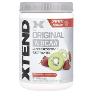 XTEND 7 g de BCAA Splash de Morango e Kiwi 390 g (138 oz)