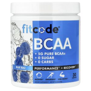 fitcode BCAA Blue Raz 240 g (85 oz)