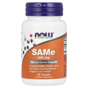 NOW Foods SAMe 400 mg 30 Comprimidos