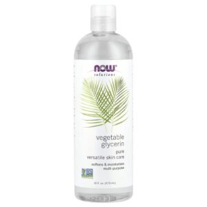 NOW Foods Solutions Glicerina Vegetal 473 ml (16 fl oz)