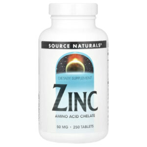 Source Naturals Zinco 50 mg 250 Comprimidos