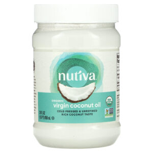 Nutiva Óleo de Coco Virgem Orgânico 858 ml (29 fl oz)