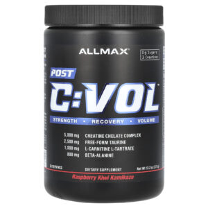 ALLMAX C:VOL Post Camikaze com Framboesa e Kiwi 375 g (132 oz)