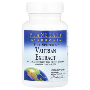 Planetary Herbals Extrato de Valeriana Full Spectrum™ 60 Comprimidos