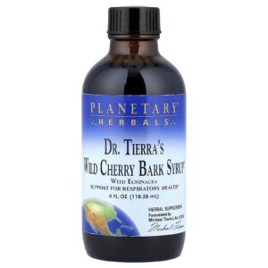 Planetary Herbals Dr. Tierras Xarope da Casca de Cereja Silvestre 11828 ml (4 fl oz)