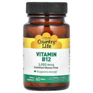 Country Life Vitamina B12 1.000 mcg 60 comprimidos